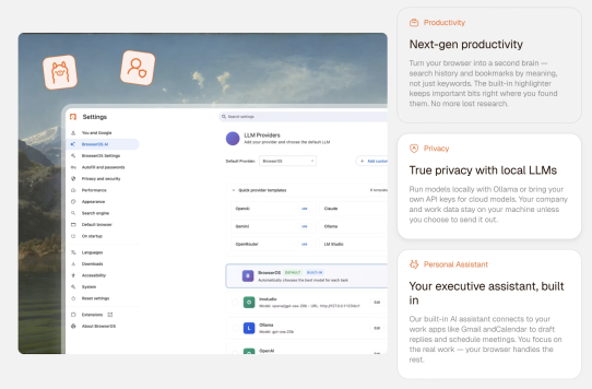 BrowserOS – The Open-Source AI Browser That Runs Locally